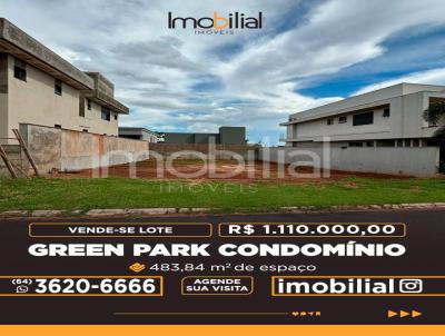 Lote para Venda, em Rio Verde, bairro Green Park