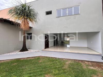 Sobrado para Venda, em Rio Verde, bairro Residencial gua Santa, 3 dormitrios, 1 banheiro, 2 sutes, 3 vagas